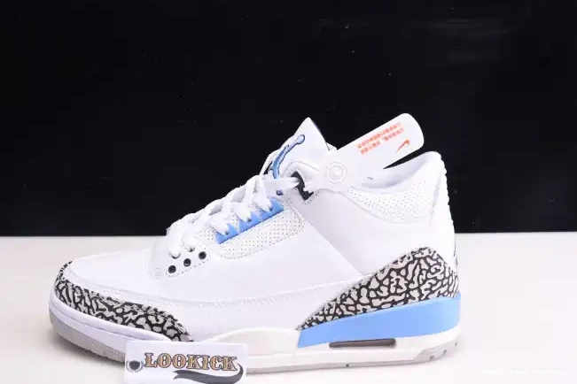 Rep Husky CT8532-104 UNC Jordan Air 3 0603